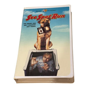 See Spot Run VHS Tape Warner Bros Family Comedy Clamshell Case PG Rated